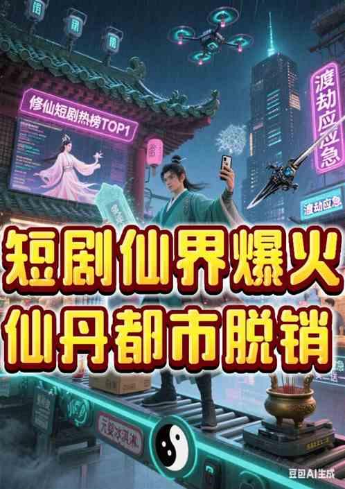 短剧仙界爆火仙丹都市脱销